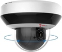 Anpviz 4MP PoE PTZ IP Camera with 4X Optical Zoom, 2560x1440@30fps, H.265+ Dome Security Camera, Perimeter Protection, Built-in Audio, Alarm, 330° Pan 90° Tilt, Card Slot, Guarding Vision(H Series)