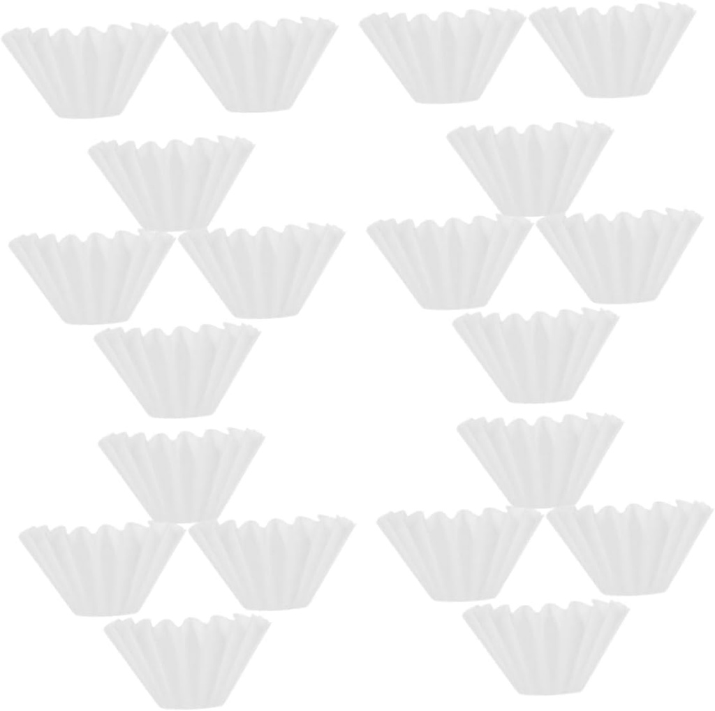 PRETYZOOM 50pcs Paper Filters Drip Coffee Filters Hand Brewed Tea Coffee Maker Accessories