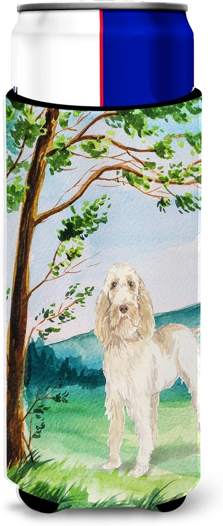 Caroline's Treasures Michelob Ultra Hugger for slim cans cold-beverage-koozies, Multicolor