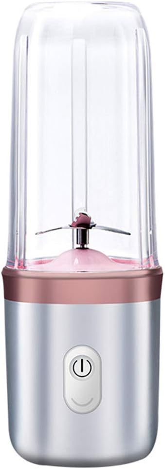 Cup Personal Blender Portable Juicer Cup/Electric Fruit Mixer/USB Juice Blender, Rechargeable, 350mL Portable, B