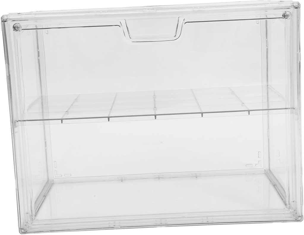 1piece Double-layered Bread Box for Kitchen Countertop Space-saving Bread Storage Container for Freshness and Organization for Storing Snacks Fruits and Kitchen Utensils