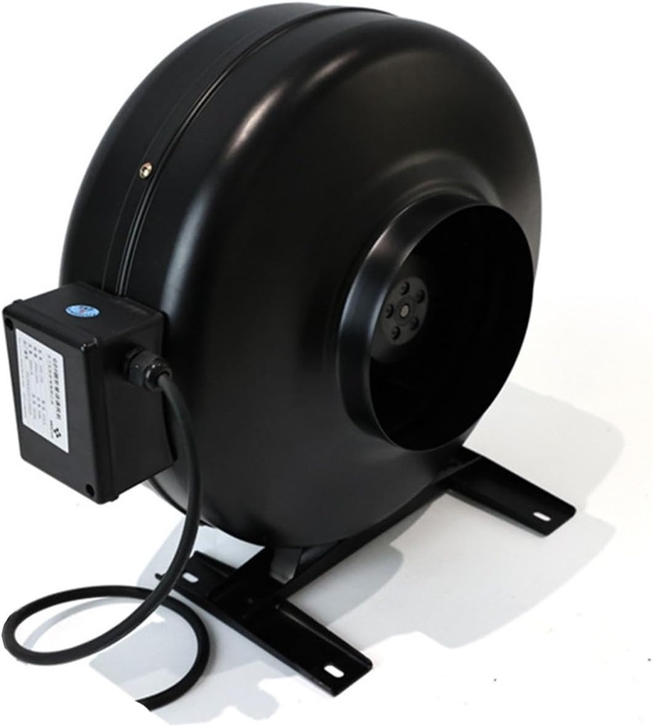 Circular Duct Ventilation Fan, 78-350W High Efficiency Ventilation | 170-1103 CFM Airflow | Low Noise & Energy Saving For Home/Workshop(5inch)