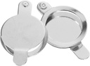 2pcs Full Copper Door Eye Cover Peephole Privacy Protector Easy Install for Home Apartment