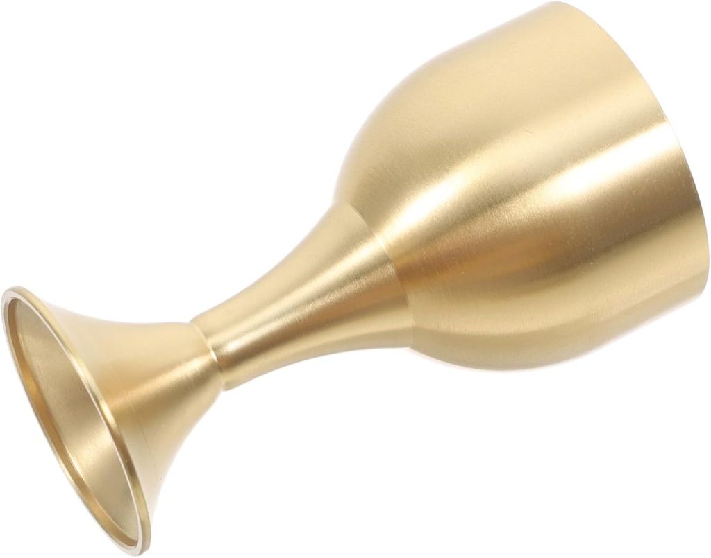 4pcs Copper Alloy Offering Cup Portable Goblet for Home and Temple Use Design for Worship and Decoration Tabletop Accessory