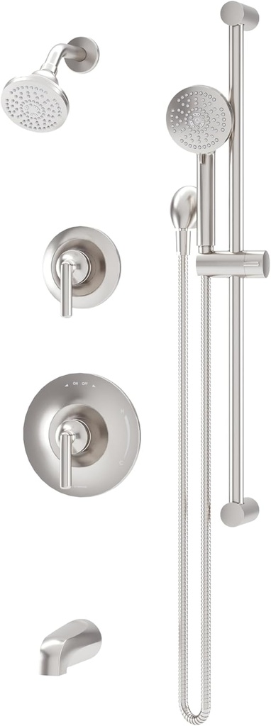 Symmons Birch Shower System Trim in Satin Nickel