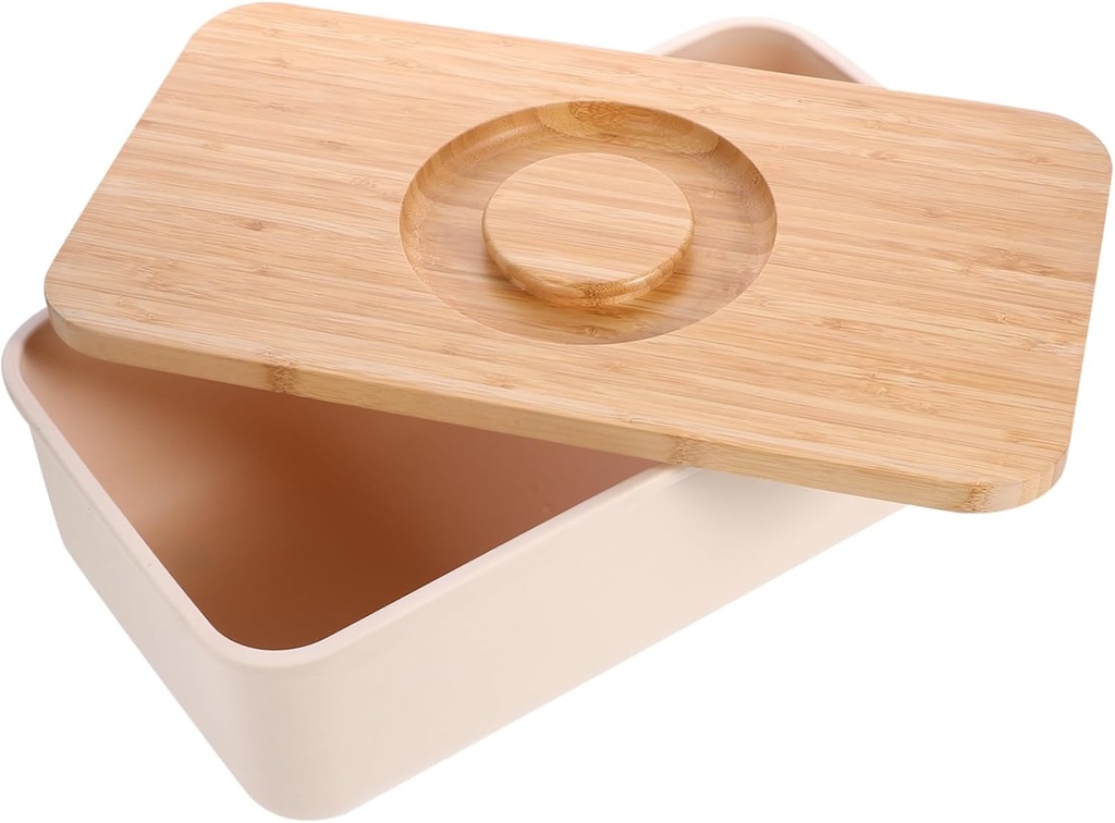 Bread Box Bin Airtight Bread Storage Countertop Kitchen Fresh Storage Box