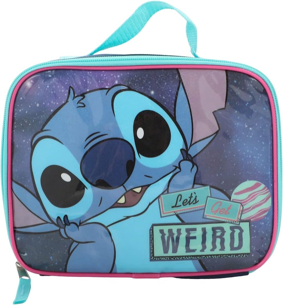 Bioworld Lilo & Stitch Easy Zip Insulated Lunch Box