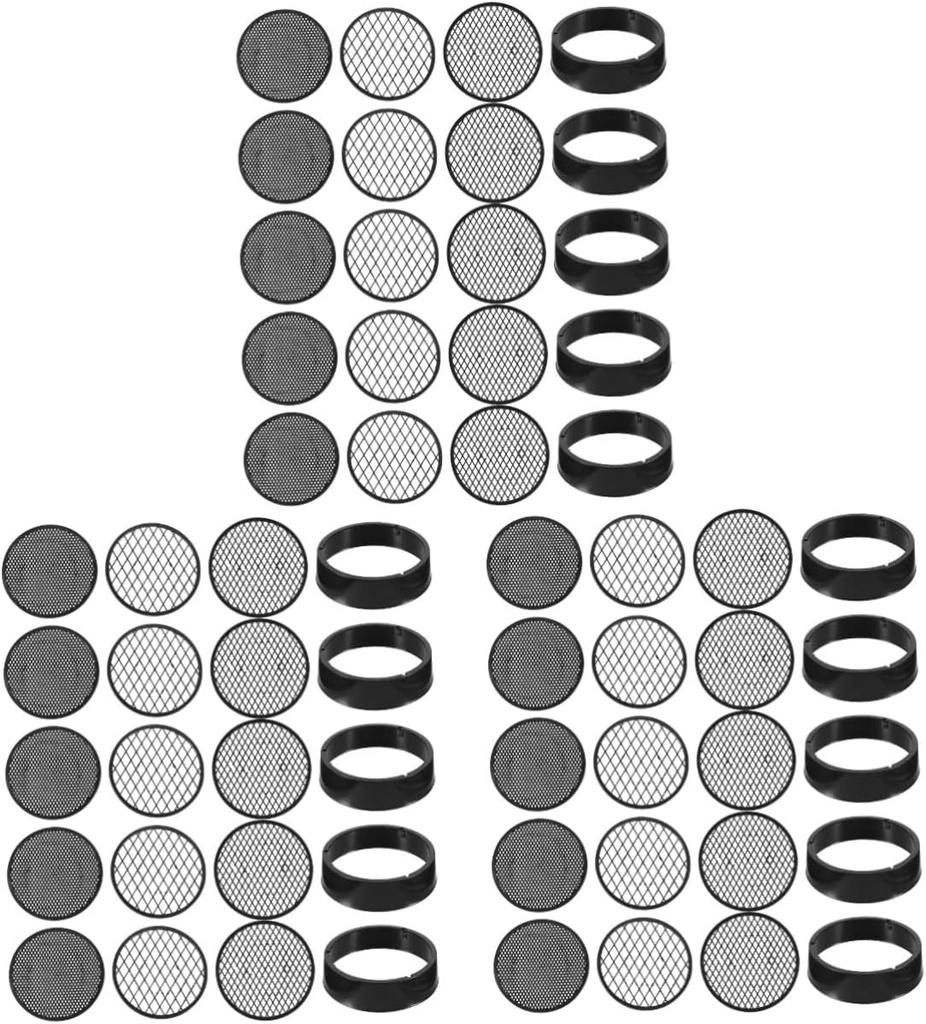 15Sets Mesh Sifting Pan Garden Sieve Gardening Tool for Soil Sifting Riddling and Sand Filtering Durable and Lightweight Gardening Supplies