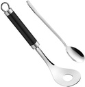 Meat Baller Tongs,Cookie Dough Scoop, Ball Squeezing Artifact Round Spoon Digger Household Fried Meatball Maker Ice Cream Baller Tool (Color : Silver, S Scoops