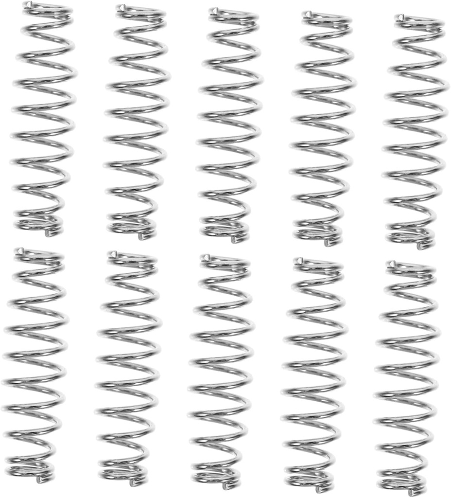 Garneck 10pcs Pruning Shears Replacement Springs for Gardening Tools Small Compression Springs for Tree Lopper Easy Installation Fit for Hand Pruners