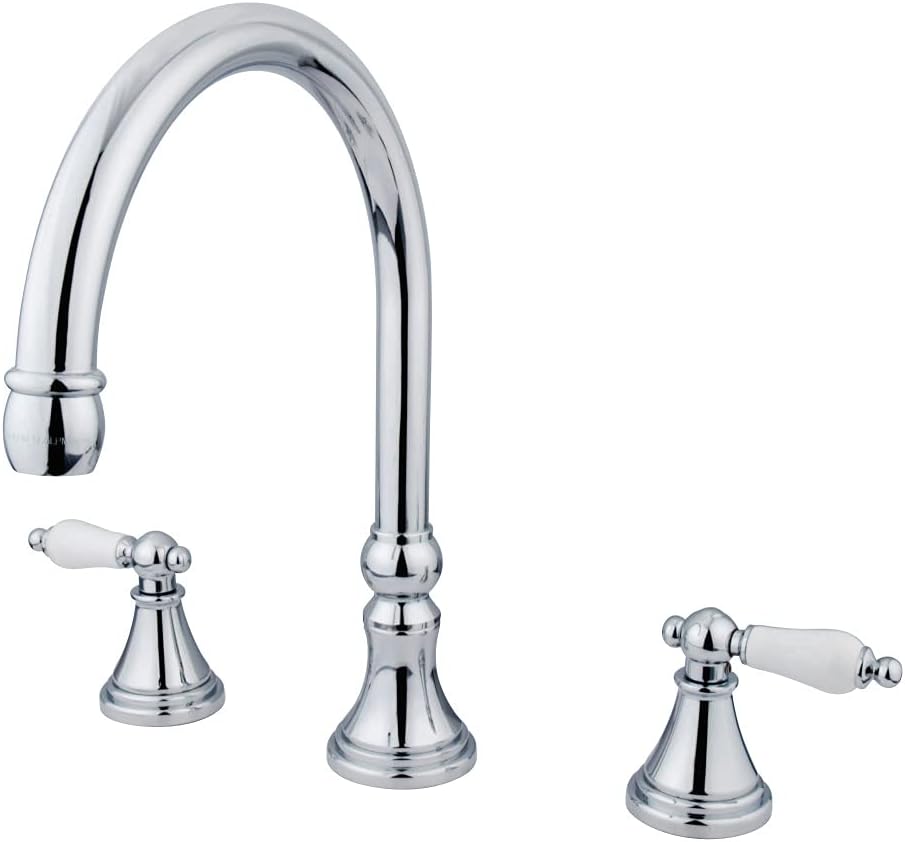 Kingston Brass KS2341PL Roman Tub Faucet, Polished Chrome