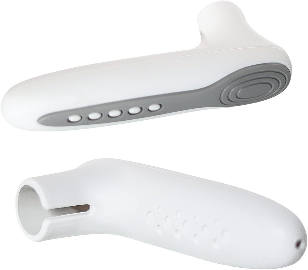 Silicone Door Handle Glove Cover, Anti-Collision Anti Static Electricity Door Handle Silicone Protective Cover(Grey)