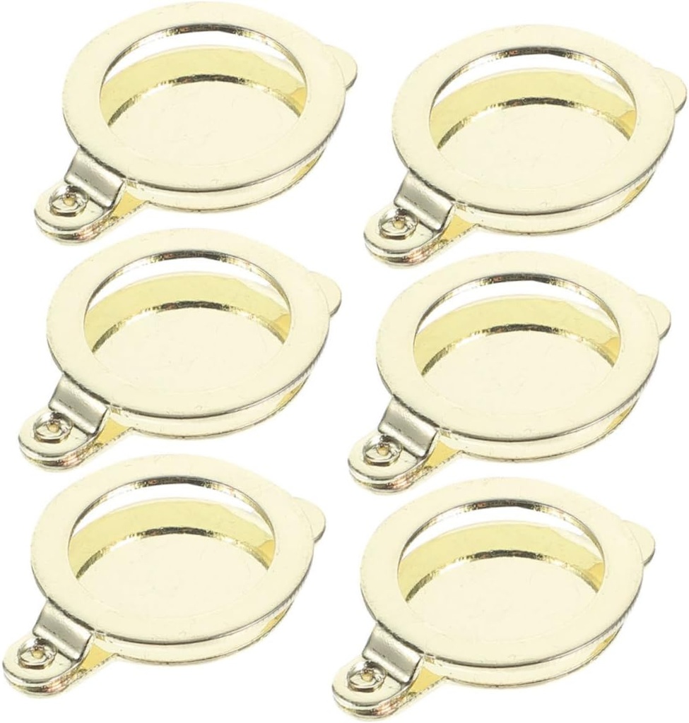 Angoily 6pcs Front Door Peephole Protector Privacy Door Viewer Cover Easy Install