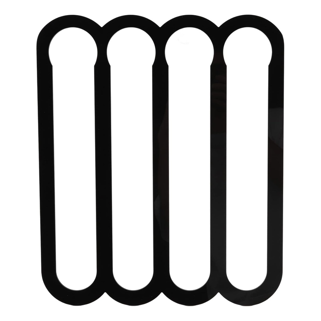 Coffee Pod Holder, 14X11.75in Vertically Horizontally Mounted Coffee Pod Storage Organizer, Coffee Capsule Rack for Kitchen Office Pantry (Black)