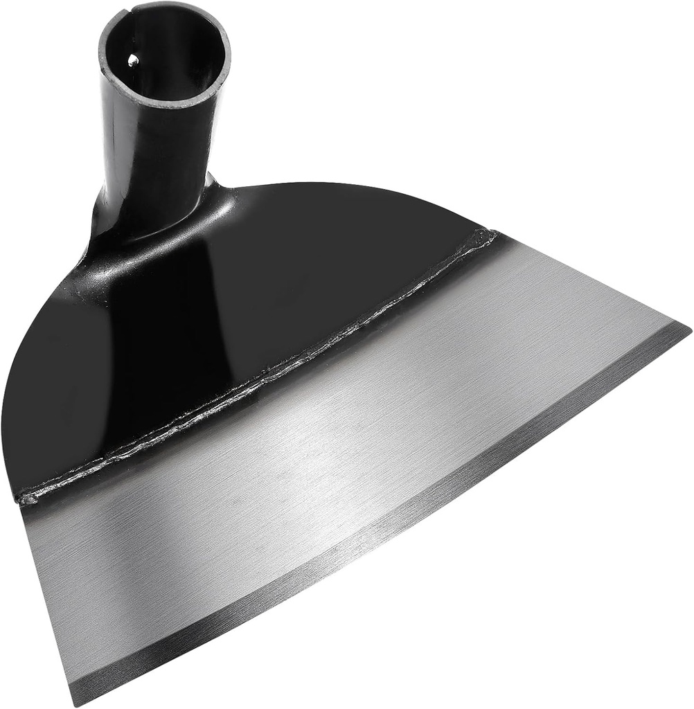 Garden Hoe Head, Hand Hoe Garden Tool for Weeding Replacement Handheld Grub Hoe Head Round Eye Hoes Planting Digging Tool Weeding Loosening Soil Hoe Head, Without Handle 9.25 X 5.90 X 4.33 Inches
