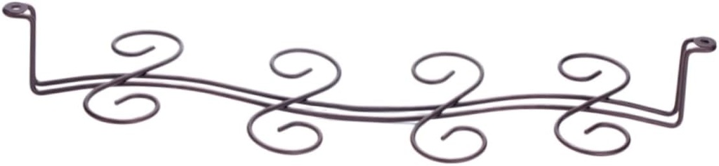 Elegant Bronze Goblet Wine and Wall Rack Glass Holder Upside down Wine Cup Rack Display Shelf for Bar