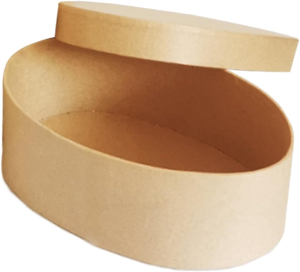 OUNONA Kraft Paper Cookie Box Set Oval Bakery Storage Box for Cookies Treats Multi-Function Cardboard Storage Container for Party Favors and Baking Supplies