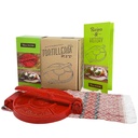 Cast Iron Tortilla Press by Verve CULTURE, Street Taco Press and Quesadilla Maker, Aplastador de Tortillas, Tortilleria Kit with Handmade Servilleta Napkin and Recipe Booklet, 6.5”