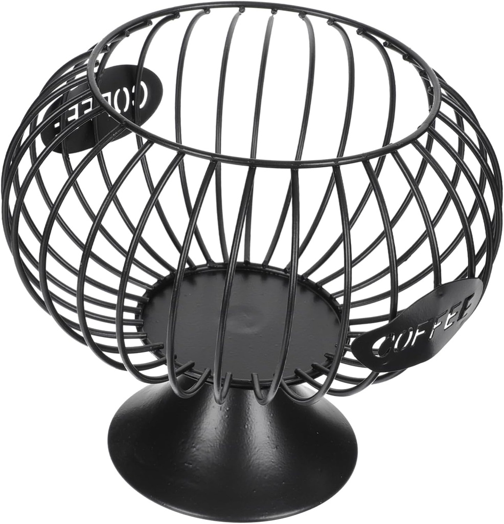 Healifty 1Pc Creative Capsules Organizer Basket Storage Container for Coffee Sleek Design for Home Kitchen for Housewarming Weddings and Birthdays