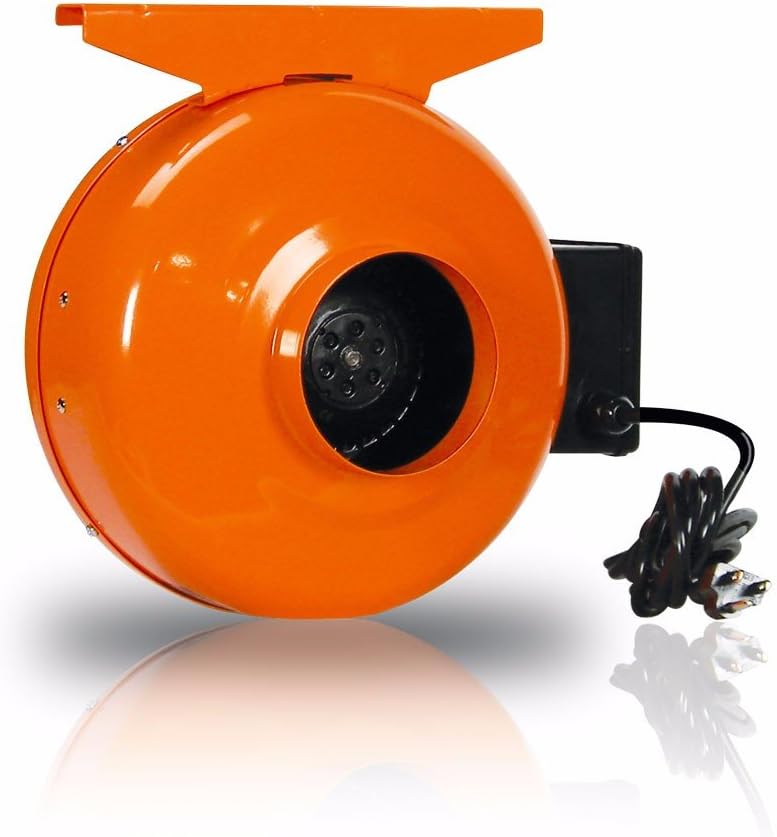 High-Velocity 4-Inch Inline Duct Fan