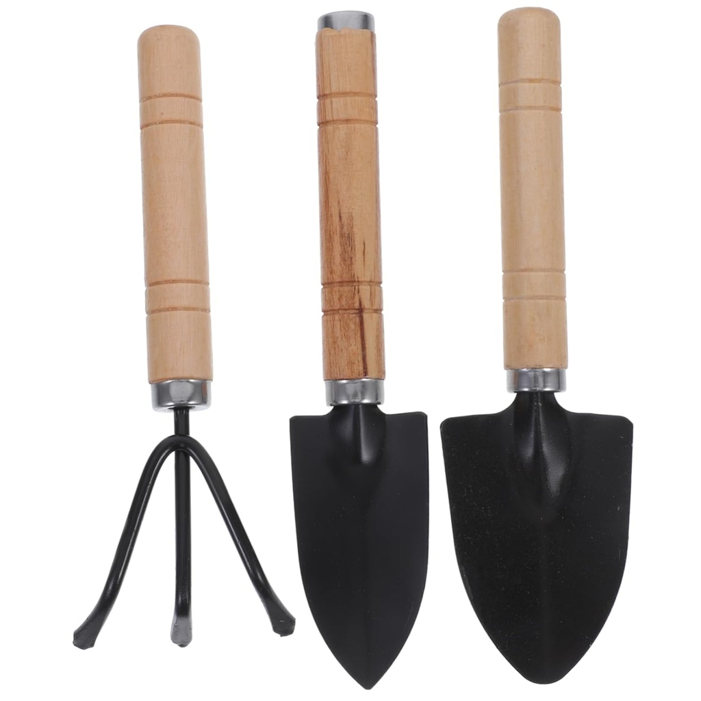 CHILDWEET 1set Gardening Tool Succulent Care Ergonomic Hand Shovel Rake and Spade Lightweight Portable Kit for Easy Planting and Maintenance for Gardeners