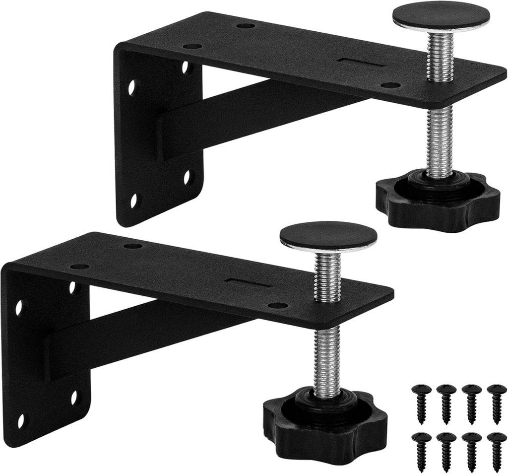2Pcs Undermount Sink Brackets Sink Repair Kit Adjustable Undermount Sink Support, Undermount Sink Mounting Brackets for Narrow Cabinet