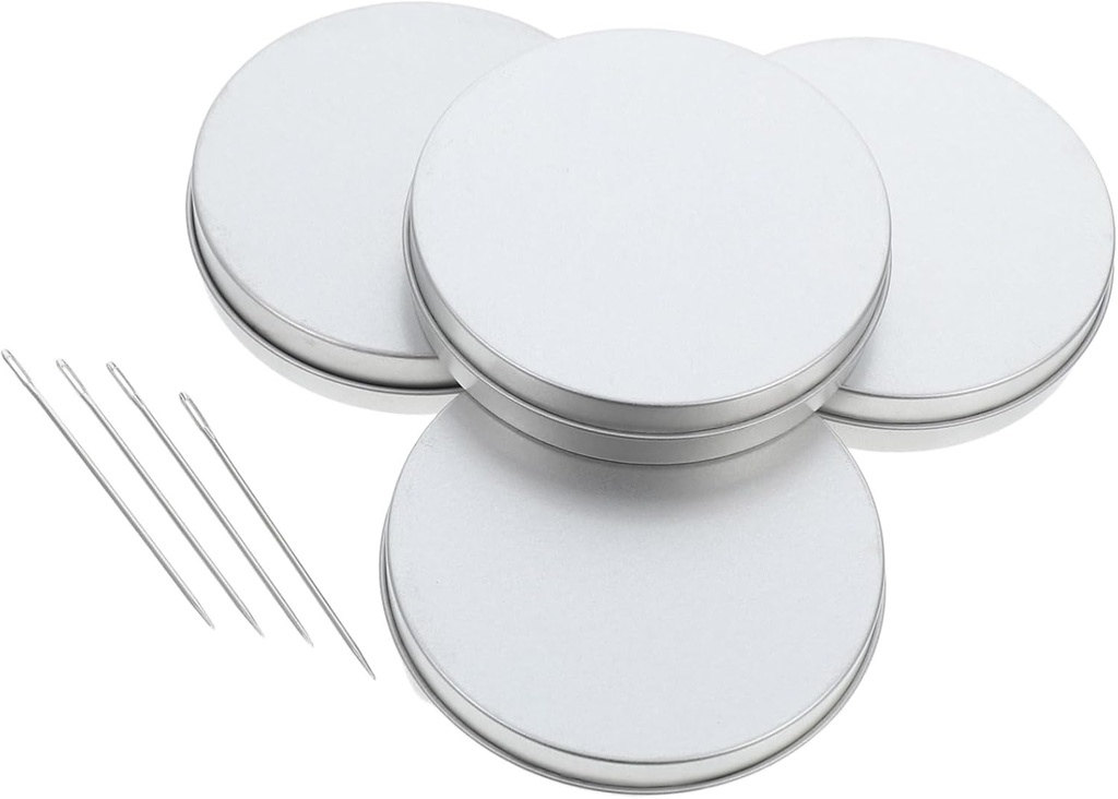 Mikinona 1set Handmade Iron Cookie and Candy Container with Airtight Lid for Storing Sweets Practical Iron Design with Tools for Interactive Games and Treat Storage