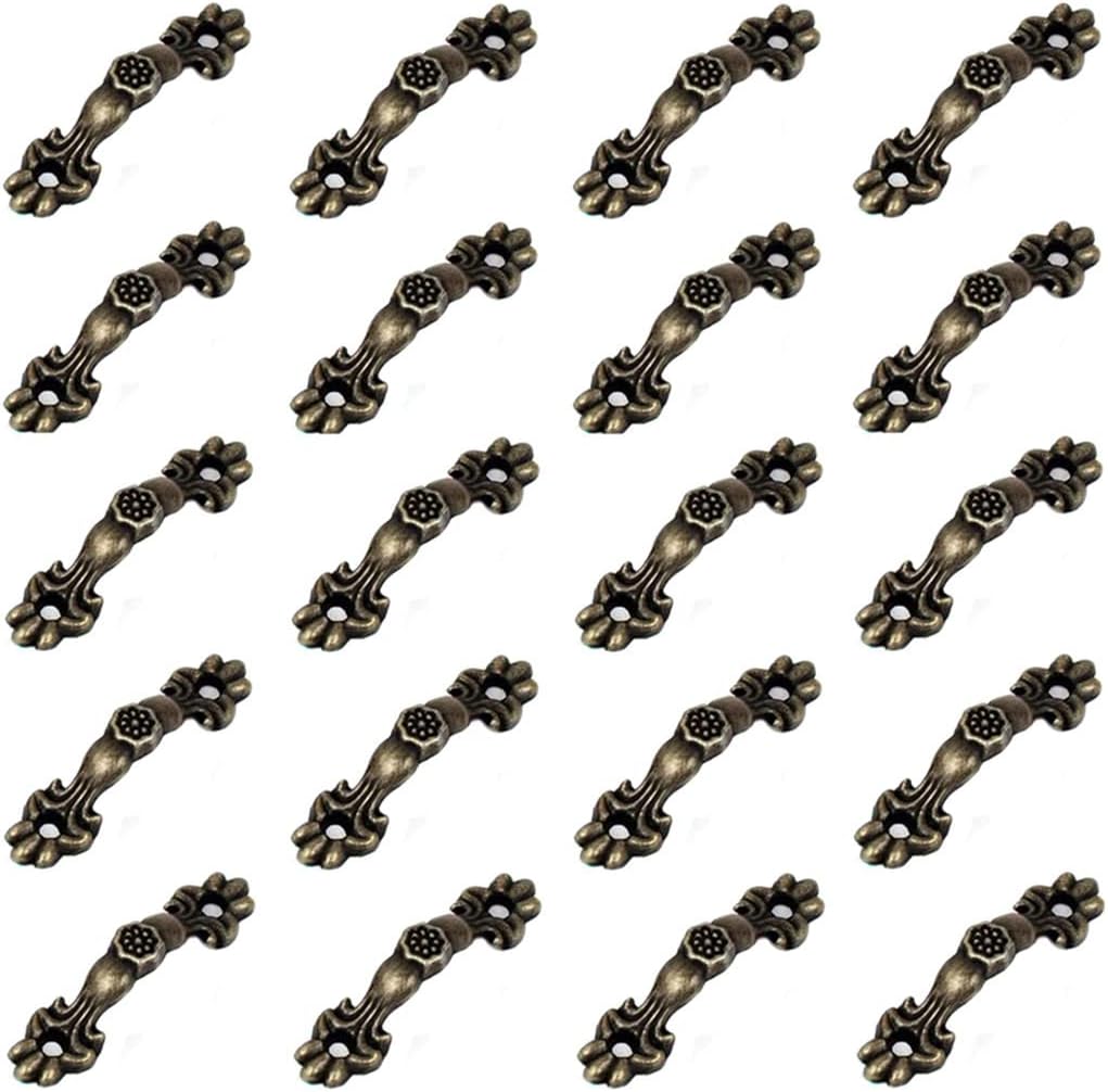 Jewelry Box Door Arch Shape Pull Handle 30mm Hole Center 20pcs