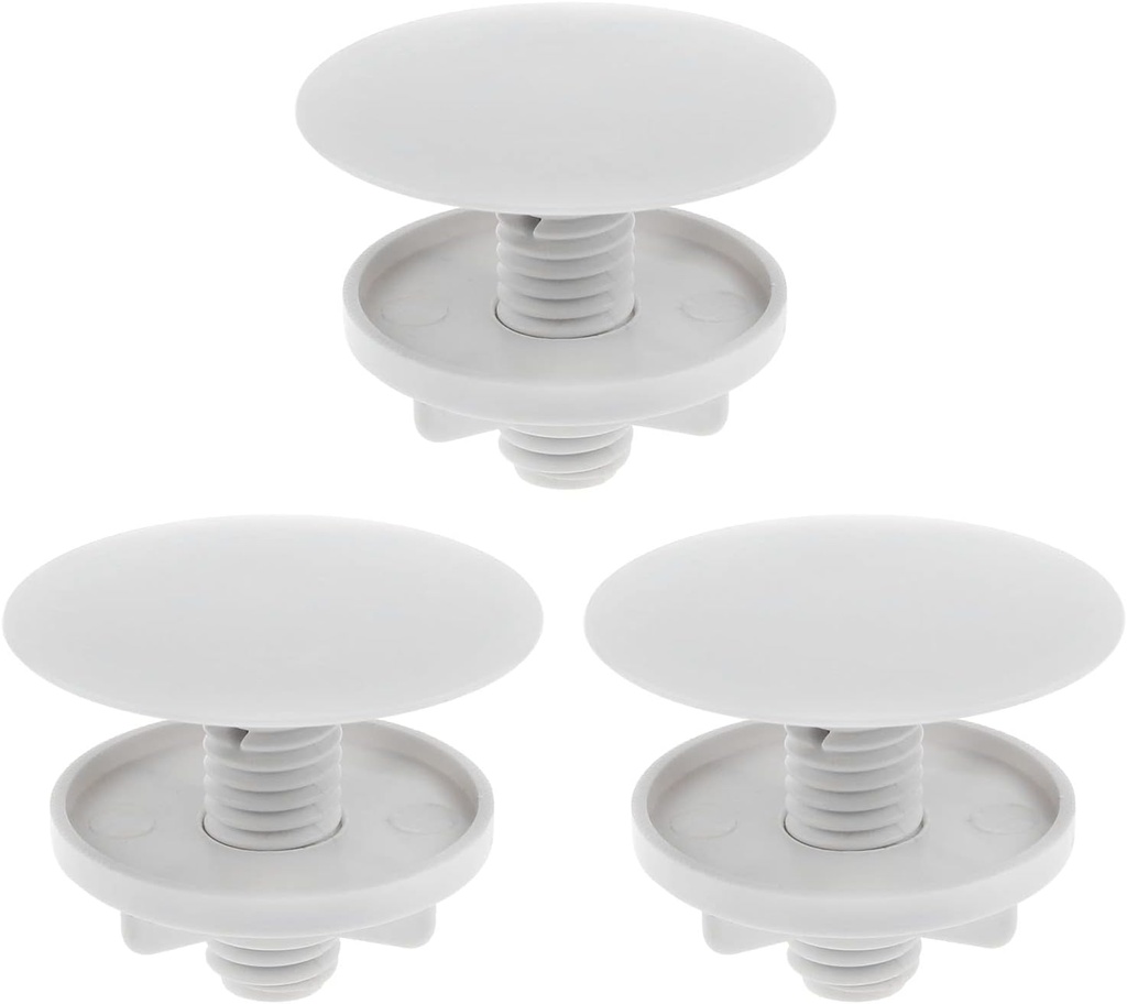 Haidong 3pcs Kitchen sink hole cover Faucet hole cover Sink faucet hole cover Kitchen bathroom supplies faucet fittings