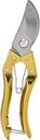Tree Trimmers Secateurs, Hand Pruner, Garden Scissors for Plant,Pruning Shears for Gardening, Garden Hand Shears, Pruners for Gardening, Garden Clippers, Hedge Shears, Garden Tools （golden)