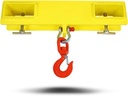 Titan Attachments Forklift Lifting Hoist 4000 lb. Capacity Single Hook HD