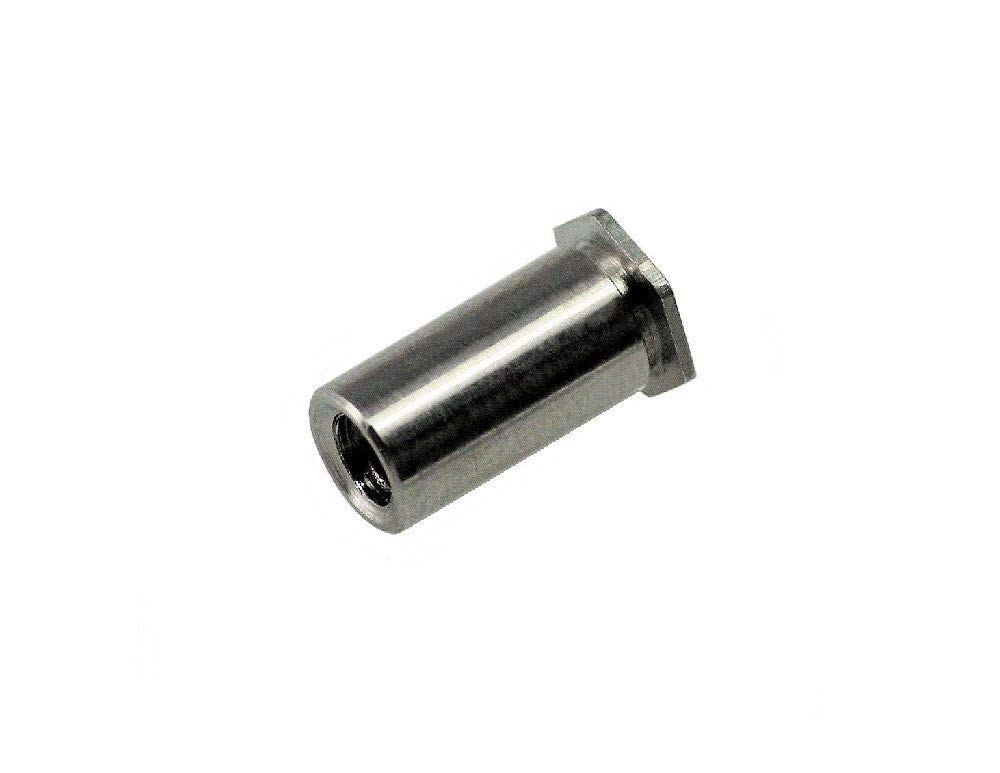 Unicorp EBSOS-6440-26 1/4" Hex Blind Standoff, 4-40 THD x 0.812 lg, Stainless Passivated QTY-100
