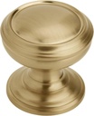 Amerock | Cabinet Knob | Champagne Bronze | 1-1/4 inch (32 mm) Diameter | Revitalize | 1 Pack | Drawer Knob | Cabinet Hardware