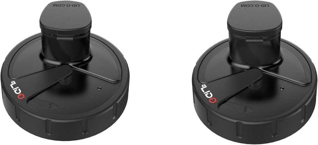 MYLIDO Bundle – Medium + Large Protein Powder Dispensers (Covers Almost All Protein Powders)