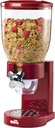Zevro /GAT103 Indispensable Dry Food Dispenser, Single Control, Red/Chrome