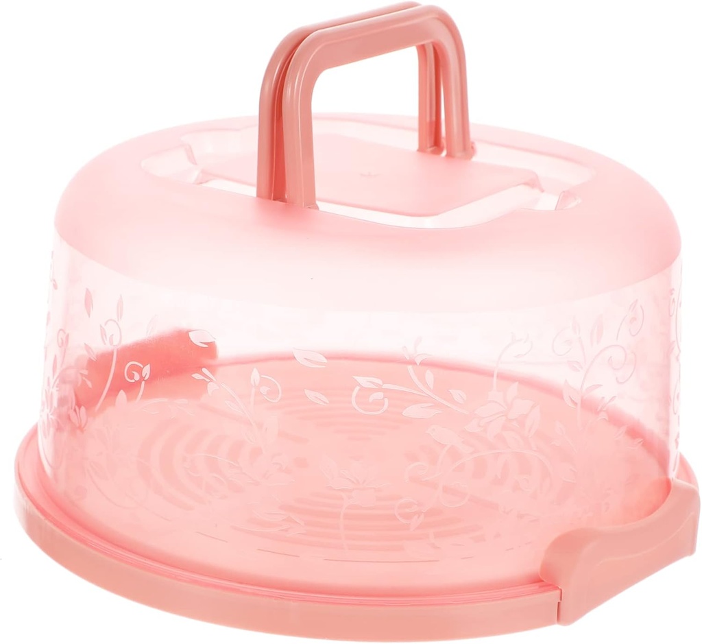 Sustainable Cake Box Portable Bakery Carrier Handle Cake Container Cover