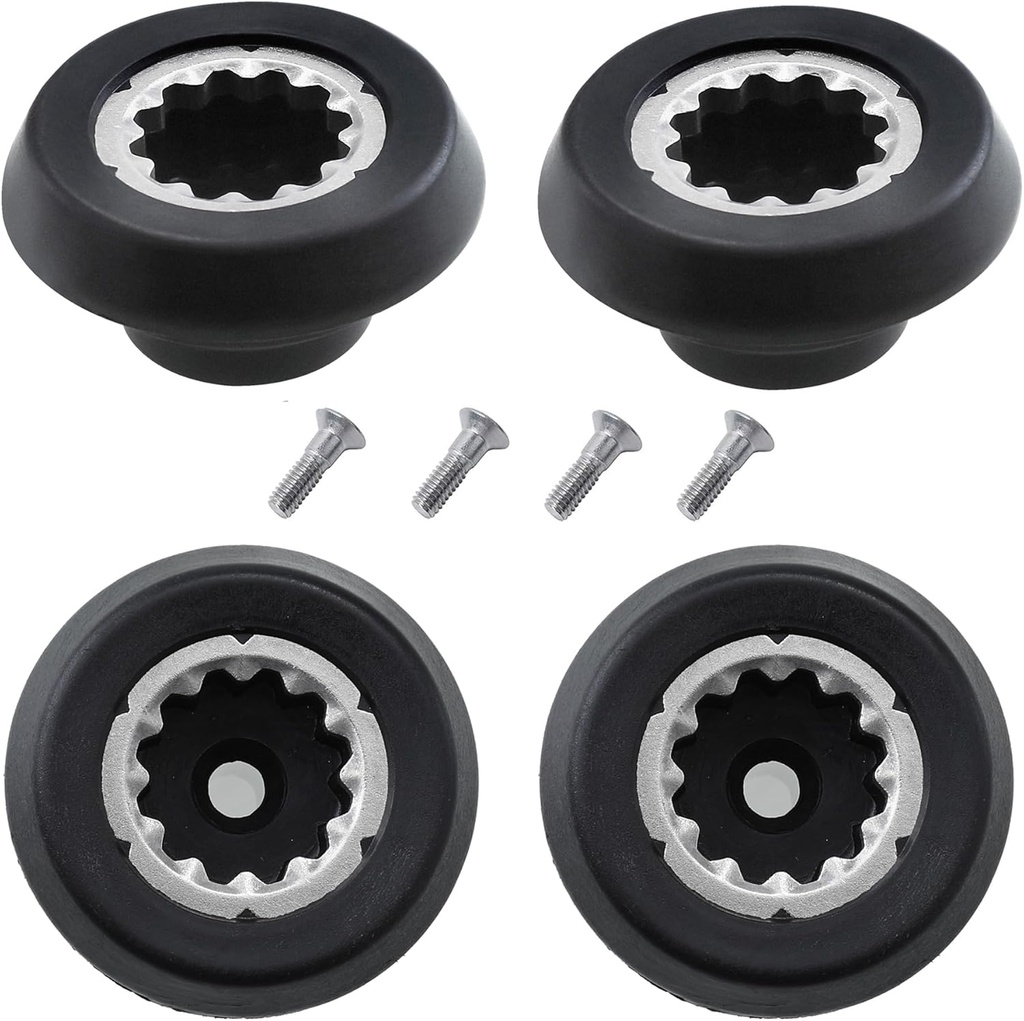 4 Packs Blender Drive Socket Kit, Replacement Blender Part for NutriBullet Blender RX N17-1001 NB-301S 1700W Juicer Mixer Base Gear