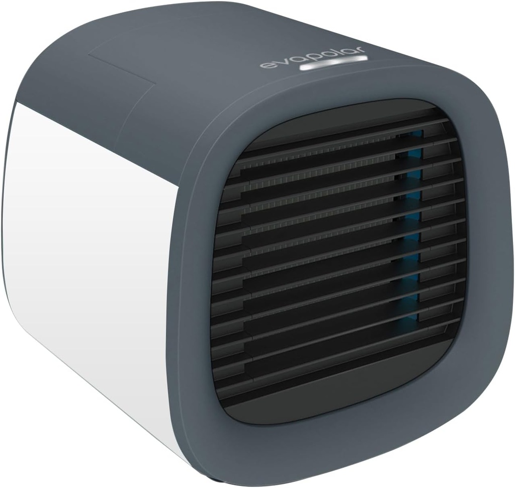 Evapolar evaCHILL Portable Air Conditioners - Portable AC Unit - Small Personal Evaporative Air Cooler & Fan for Desk, Office, Car, Camping, Grey