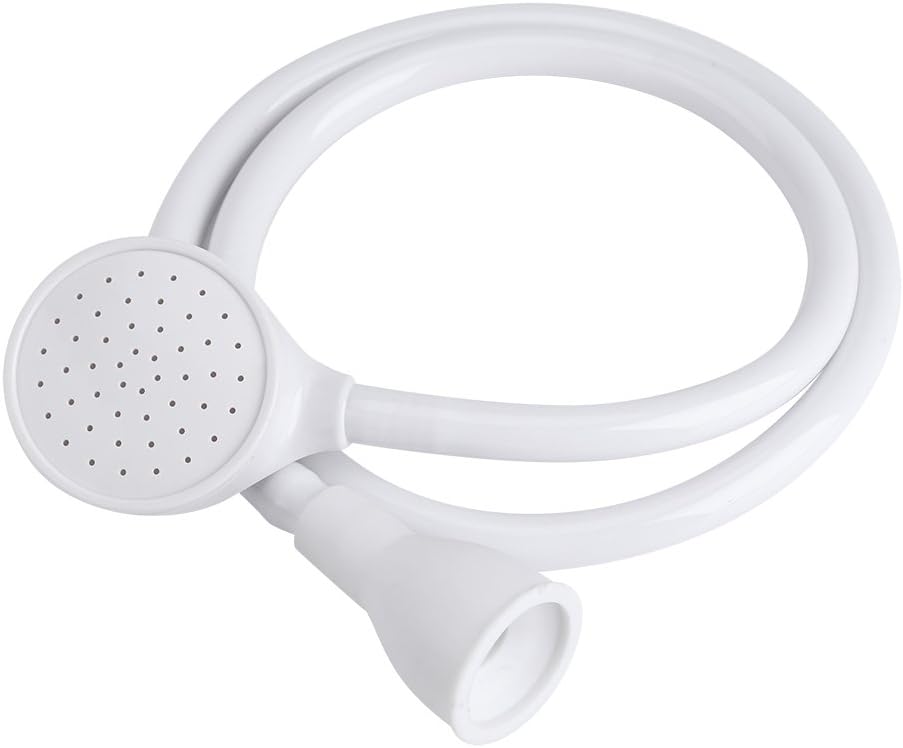 Pet Shower Spray Head,Handheld Hose Faucet Hose Push On Bath Tub Sink Attachment Washing Hair Hairdresser Kit(Single head)