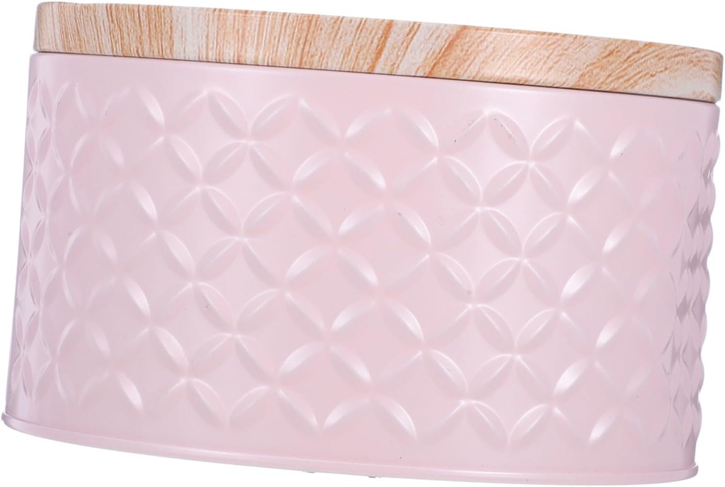 jojofuny Assorted Candy Tin Round Cookie Jar Lid Airtight Metal Tin Baking Storage for Gifts