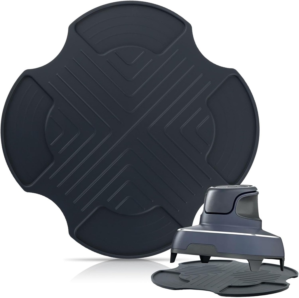 Silicone Air Fryer Trivets for Nin-ja Crispi, Reusable Fireproof Heat-Resistant Hot Pads Potholders for Nin-ja Crispi Airfryer Accessories Compatible with FN101GY/FN101SG/FN101ST