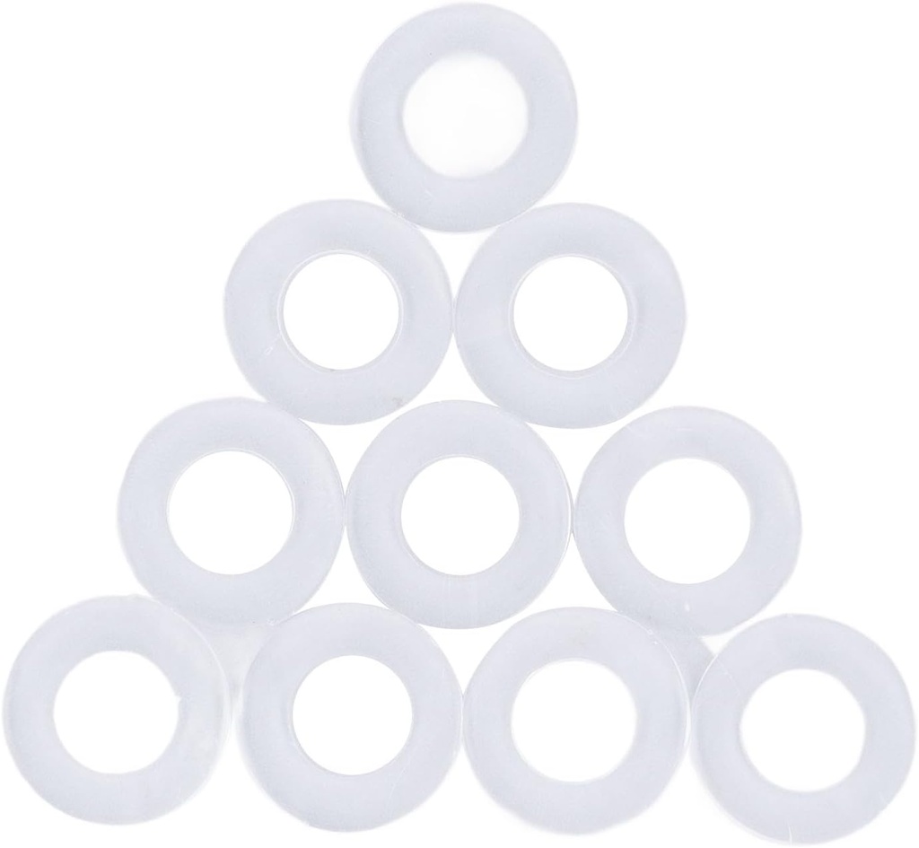 CO2 Quick Adapter Gasket Soda Maker Adapter Washers Silicone O Rings 10PCS Replacement Sealing Rings for Soda Machine Hose Connector