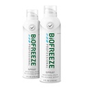 Biofreeze Professional Strength Pain Relief Aerosol Spray, Arthritis Pain Reliever, Knee & Lower Back Pain Relief, Sore Muscle Relief, FSA Eligible, 2 Pack (4 FL OZ Biofreeze Menthol Spray)