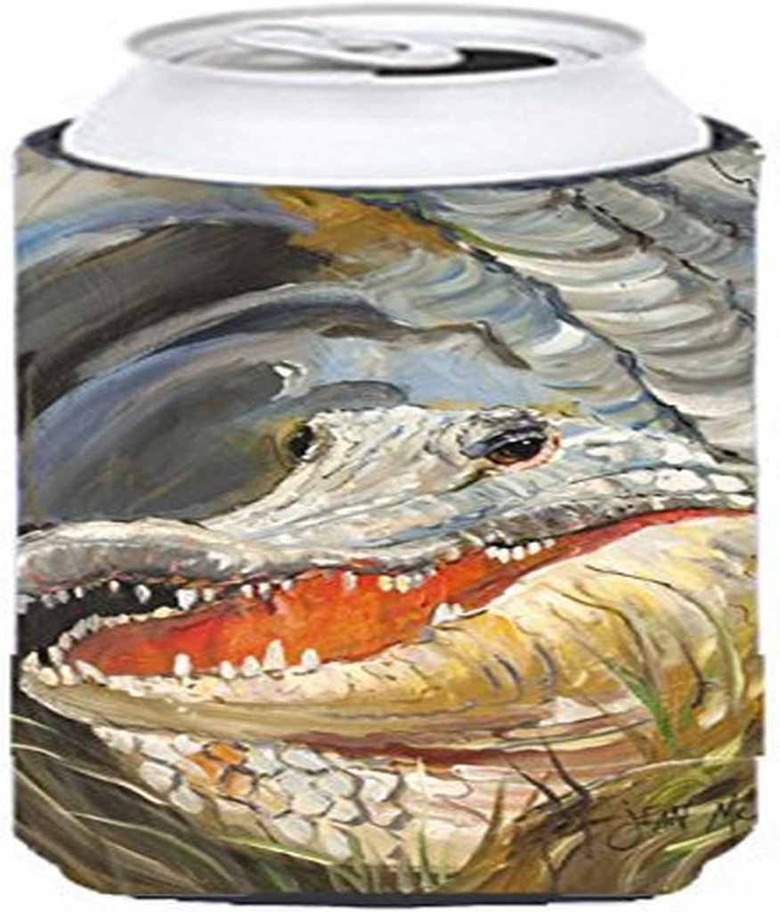 Caroline's Treasures JMK1138TBC Alligator Tall Boy Hugger Can Cooler Sleeve Hugger Machine Washable Drink Sleeve Hugger Collapsible Insulator Beverage Insulated Holder