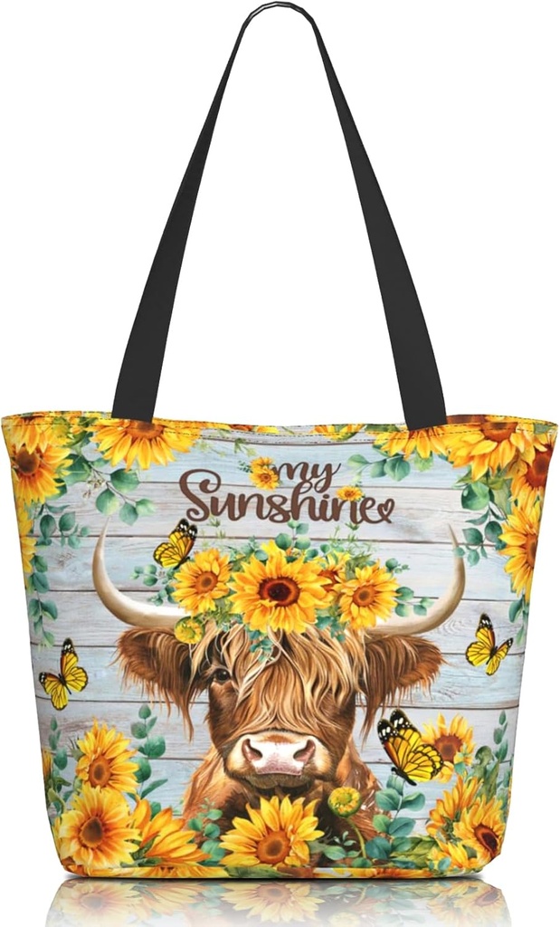 Tote Bag for Women Reusable Shopping Tote Bag Zippered Inspirational Scripture Shoulder Bags