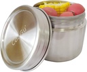 CoaGu 8oz Coffee Canisters: Premium 18/8 Stainless Steel Containers Perfect for Children's Lunches, Tea, Sugar, Coffee Storage, and Candy