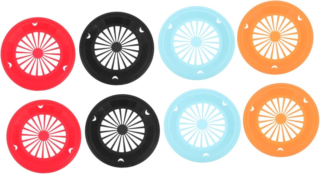 PRETYZOOM 8pcs Paper Plate Holder Base Multi-use Plate Support for Bbq Picnic Camping Reusable