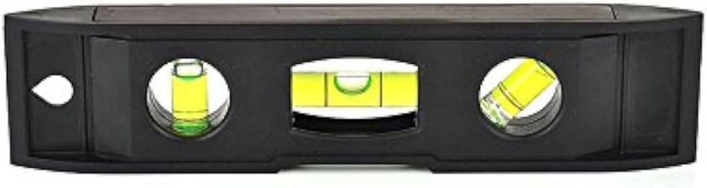 Magnetic Torpedo Level, Spirit Level 3 Bubble Torpedo Magnetic Measuring Tool (6 inch)