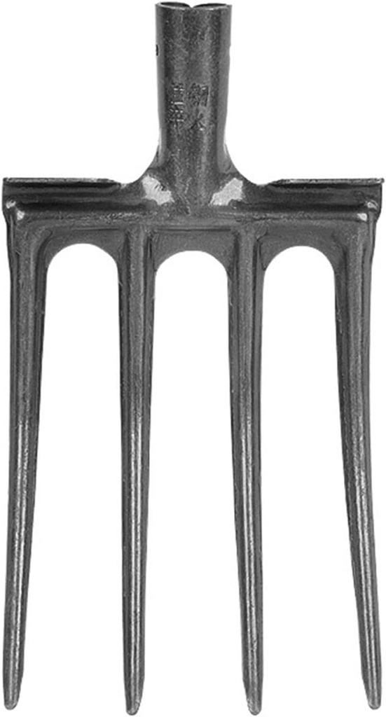 Digging Fork, Garden Digging Spading Fork, High Carbon Steel (4 Tine)