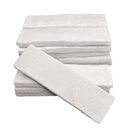 20 Pcs White Thin Brick Veneers, 2.4in x 7.9in 3D Faux Wall Brick for Kitchen Backsplash, Fireplace, Living Room, Interior and Exterior Decoration (3.5 sq.ft)